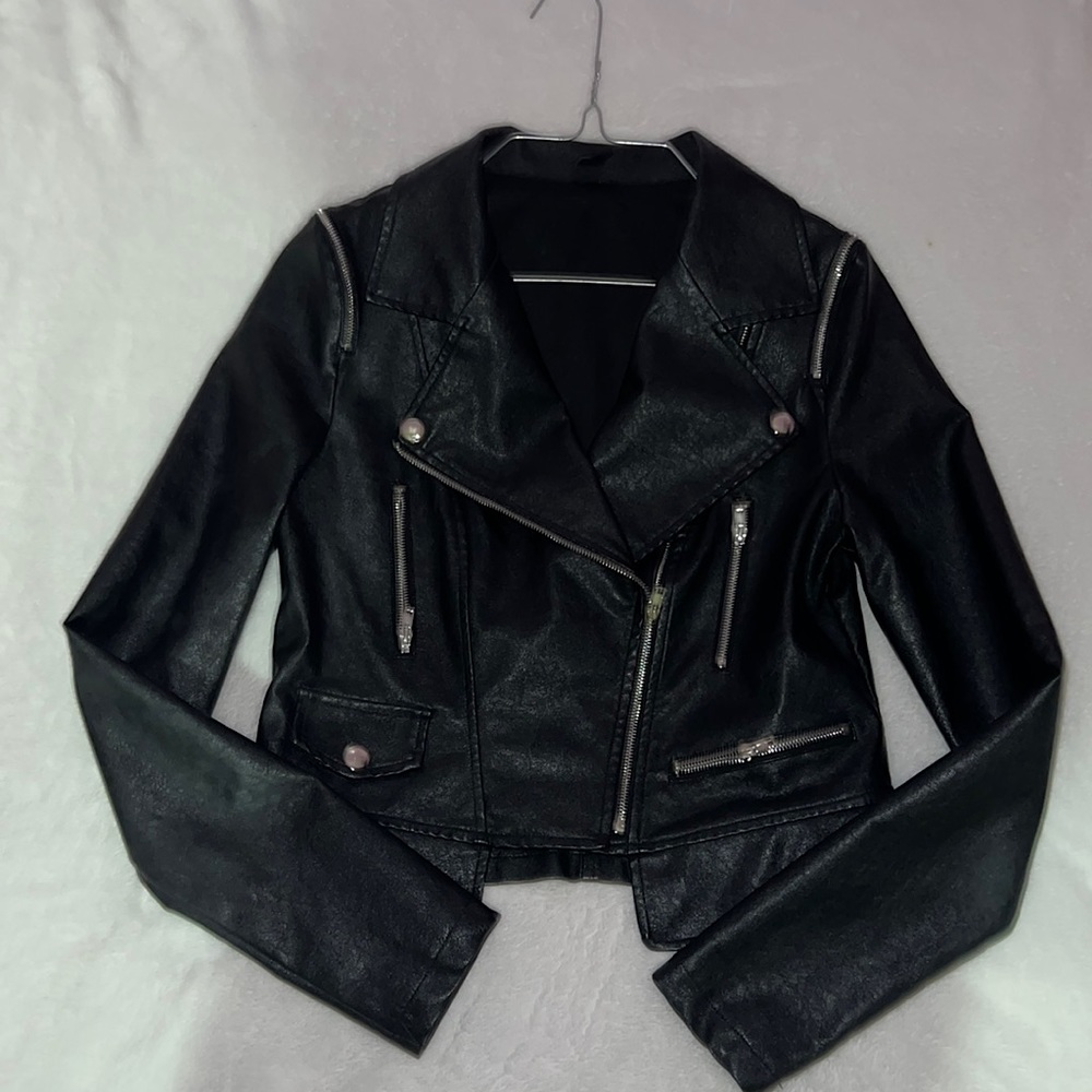 I'm selling a leather jacket from Windsor's in a size small.